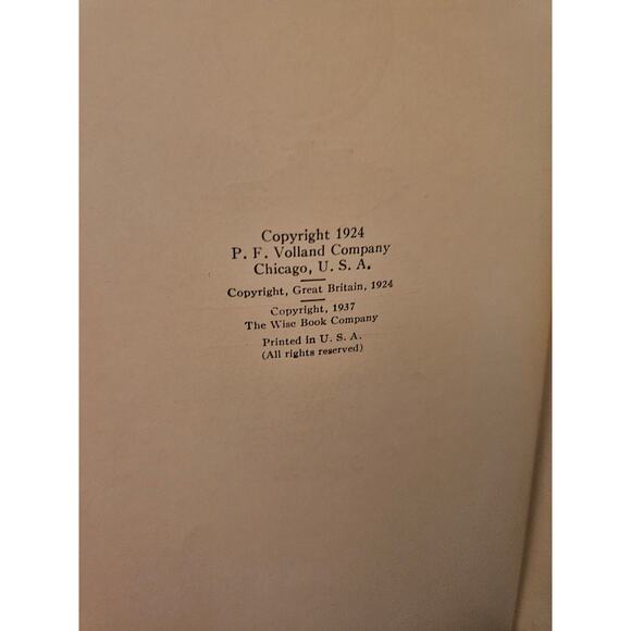 Vintage Real Stories Book By Elizabeth Gordon 1937 - Picture 5 of 6